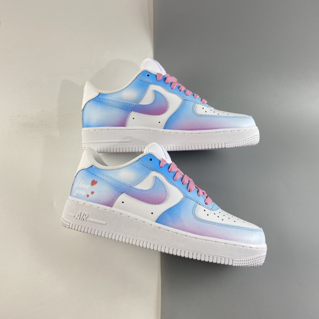 P260  NIKE Air Force 1’07 Low 空军一号情人节限定多彩低帮板鞋 CW2288-111