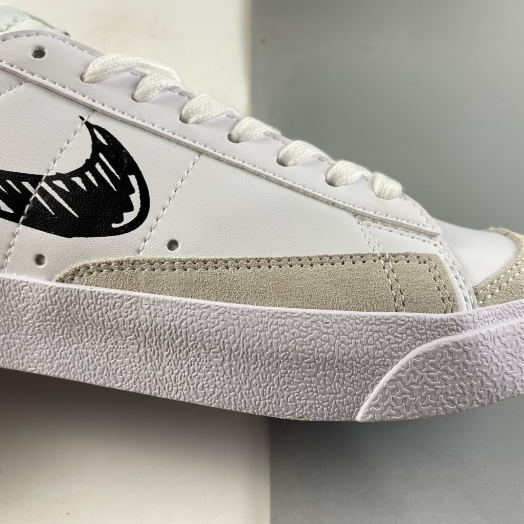 P160  NIKE Blazer Low ’77 Vintage 开拓者皮面低帮休闲板鞋 DM7819-100