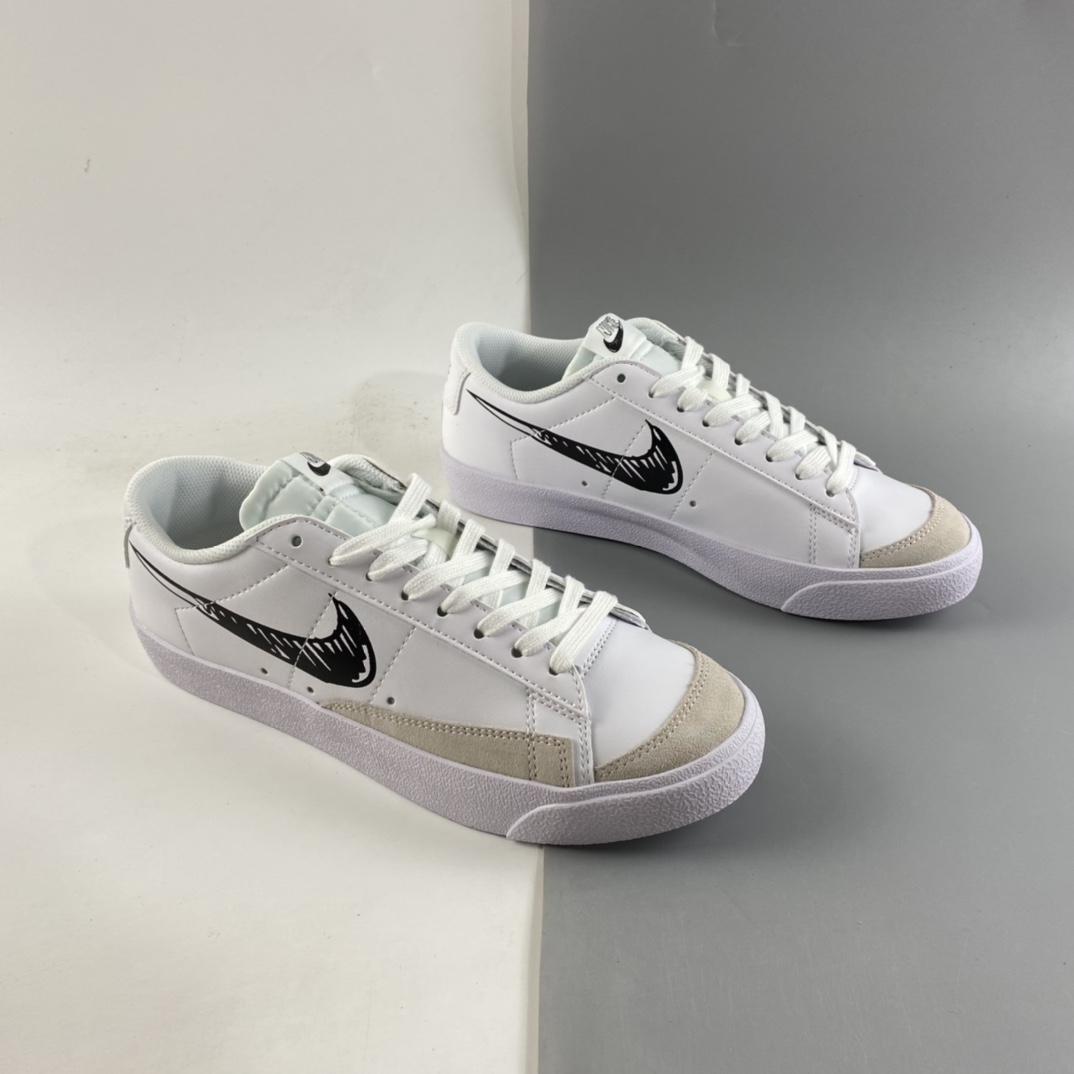 P160  NIKE Blazer Low ’77 Vintage 开拓者皮面低帮休闲板鞋 DM7819-100