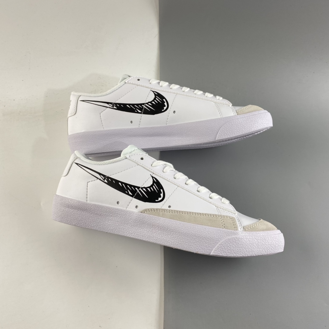 P160  NIKE Blazer Low ’77 Vintage 开拓者皮面低帮休闲板鞋 DM7819-100