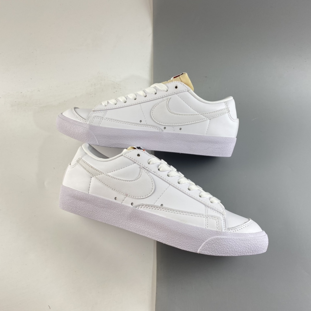 P160  NIKE Blazer Low ’77 Vintage 开拓者皮面低帮休闲板鞋 DC4769-101