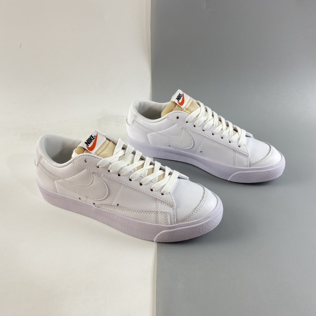 P160  NIKE Blazer Low ’77 Vintage 开拓者皮面低帮休闲板鞋 DC4769-101