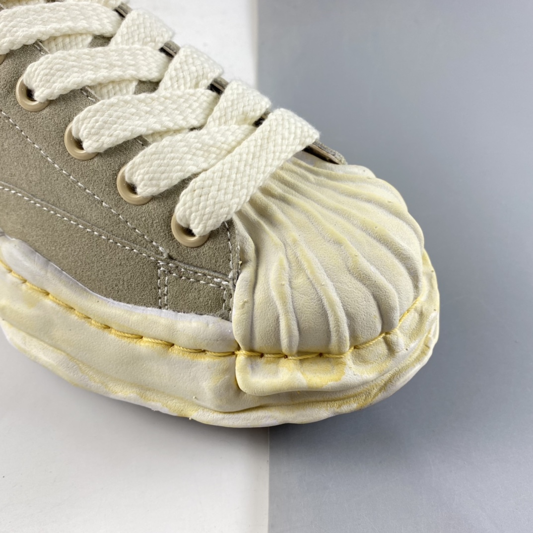 P350  MMY/Maison MIHARA YASUHIRO Wayne Original Sole Leather Low Sneaker贝壳头版变形溶解雪糕底低帮百搭休闲运动板鞋
