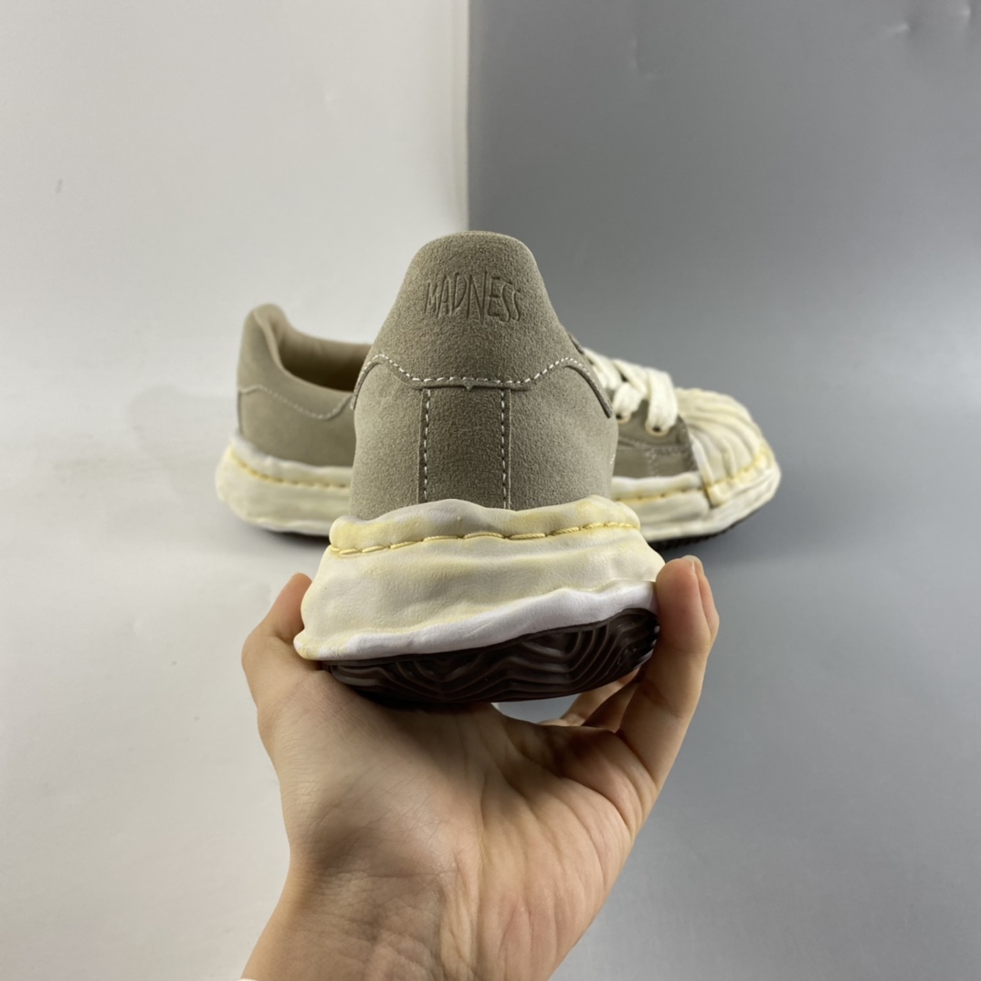 P350  MMY/Maison MIHARA YASUHIRO Wayne Original Sole Leather Low Sneaker贝壳头版变形溶解雪糕底低帮百搭休闲运动板鞋