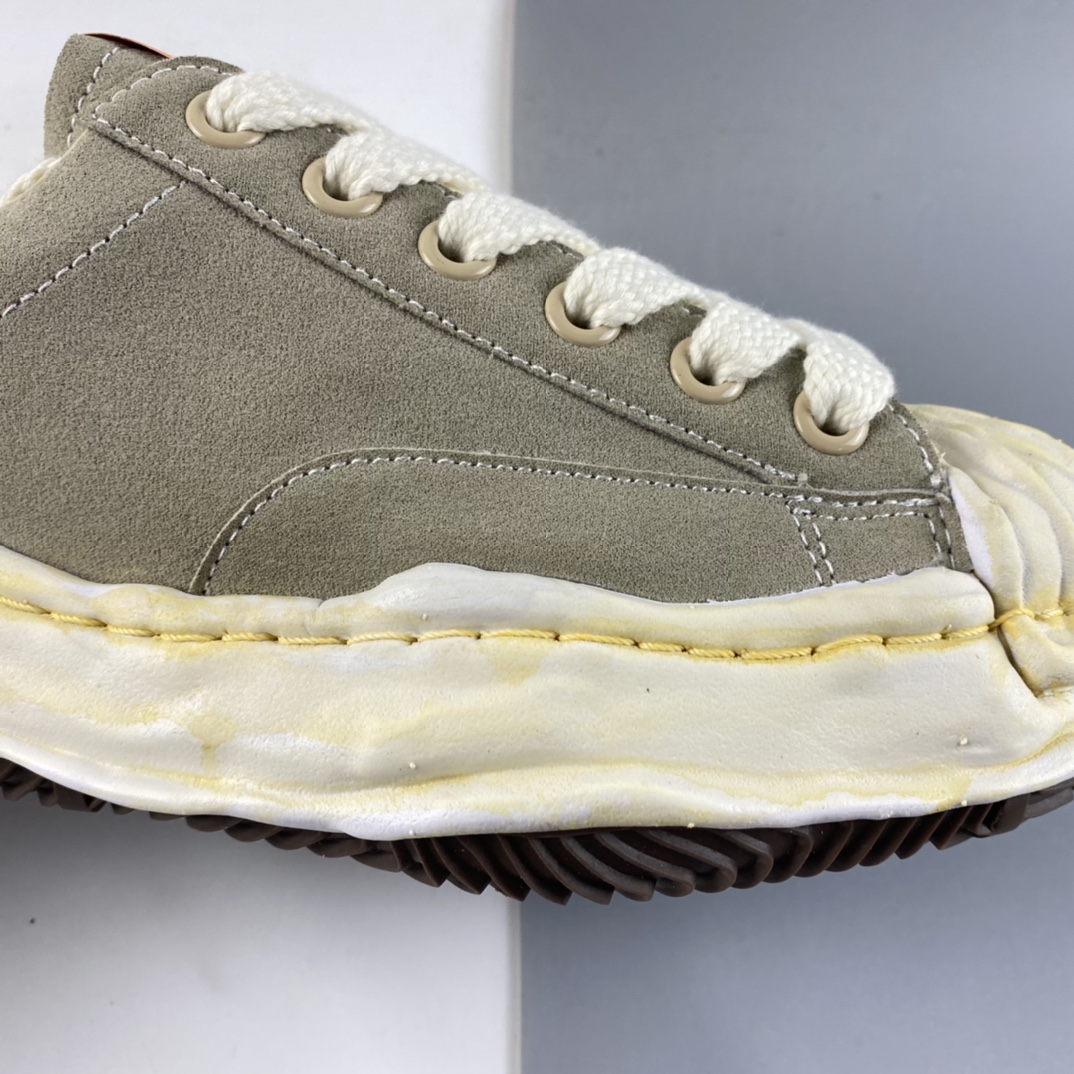P350  MMY/Maison MIHARA YASUHIRO Wayne Original Sole Leather Low Sneaker贝壳头版变形溶解雪糕底低帮百搭休闲运动板鞋