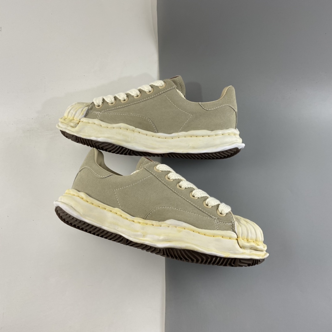 P350  MMY/Maison MIHARA YASUHIRO Wayne Original Sole Leather Low Sneaker贝壳头版变形溶解雪糕底低帮百搭休闲运动板鞋