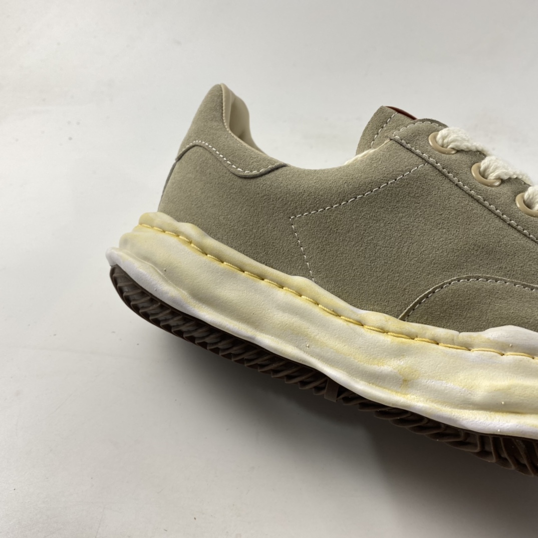 P350  MMY/Maison MIHARA YASUHIRO Wayne Original Sole Leather Low Sneaker贝壳头版变形溶解雪糕底低帮百搭休闲运动板鞋