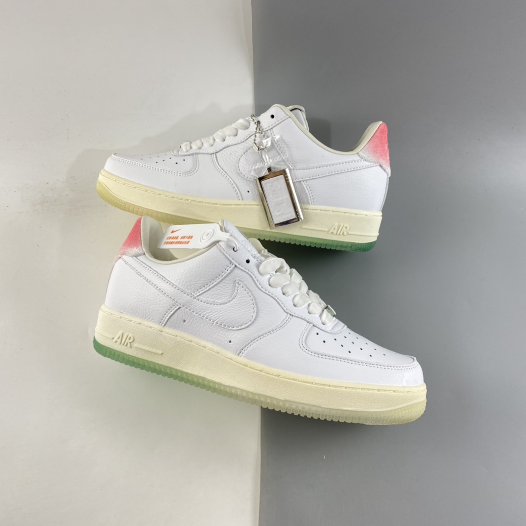 P150  NIKE Air Force 1 Prm ”Got’em” 空军一号白粉寿桃 DC3287-111