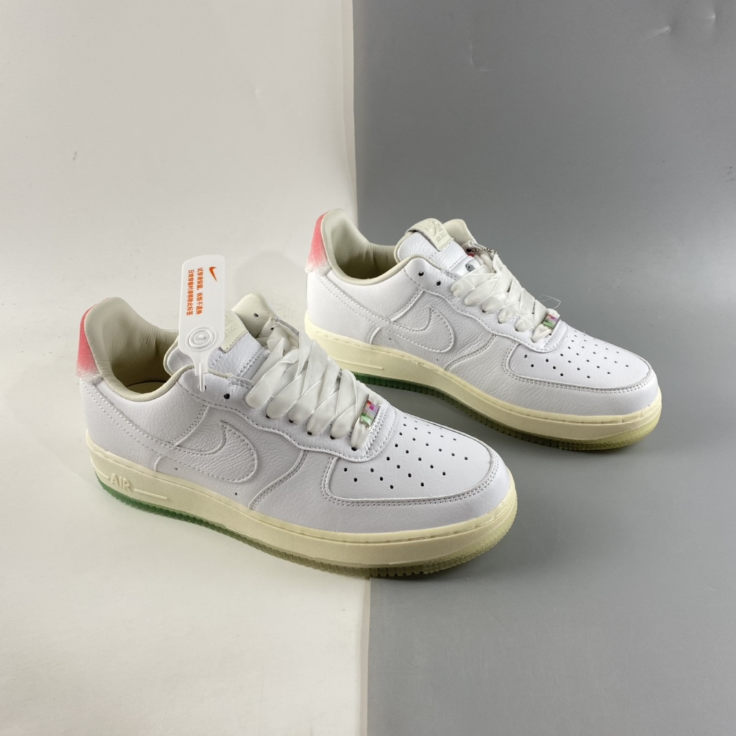 P150  NIKE Air Force 1 Prm ”Got’em” 空军一号白粉寿桃 DC3287-111