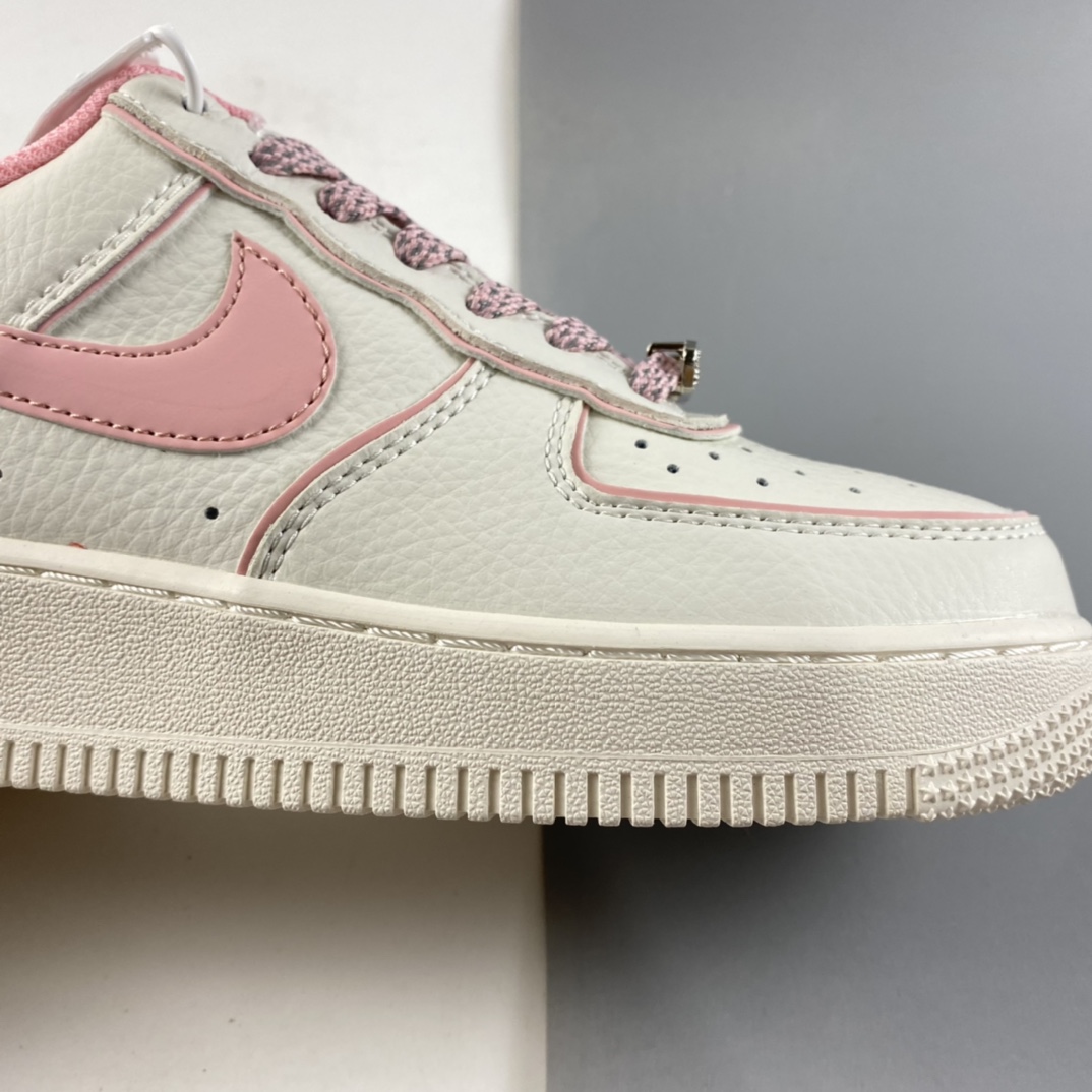 P260  NIKE Air Force 1 ’07 Low 米白粉炫彩“夜魔侠”空军一号低帮运动休闲板鞋 UH8958-033