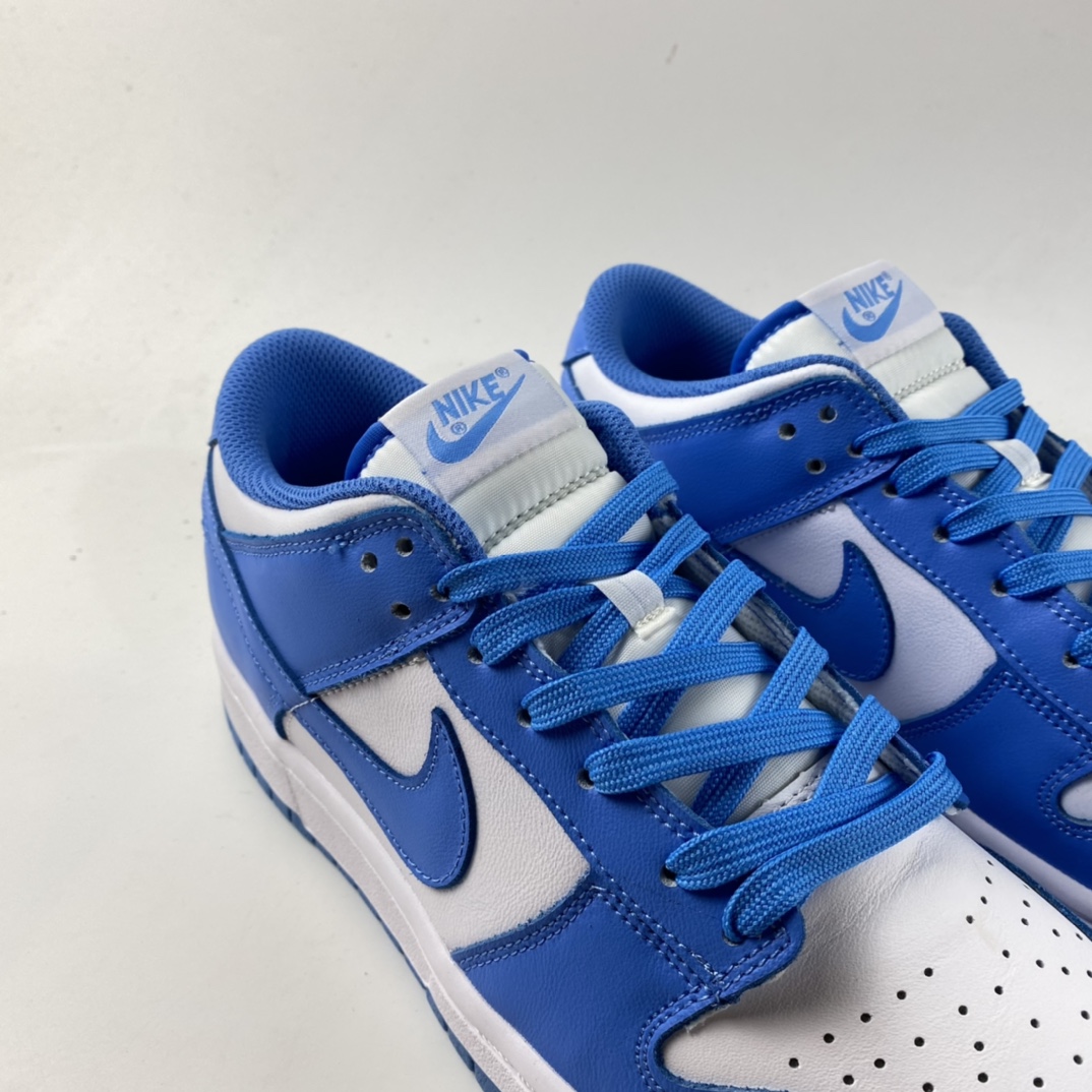 P260  NIKE Dunk Low“University Blue”白蓝色 北卡白蓝休闲运动滑板鞋 DD1391-102