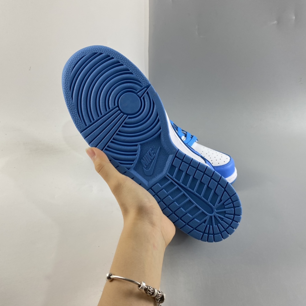 P260  NIKE Dunk Low“University Blue”白蓝色 北卡白蓝休闲运动滑板鞋 DD1391-102