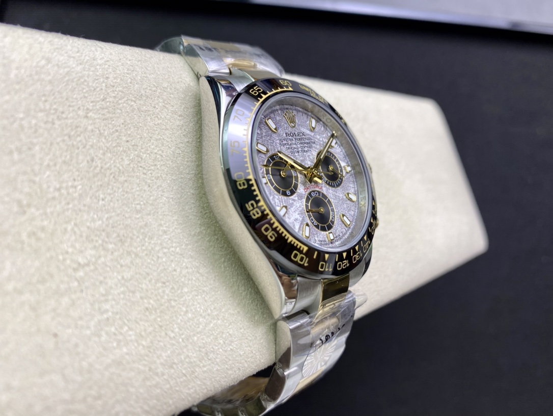 SK Factory 劳力士Rolex 迪通拿シリーズ 陨石盘超強冰蓝夜光腕時計