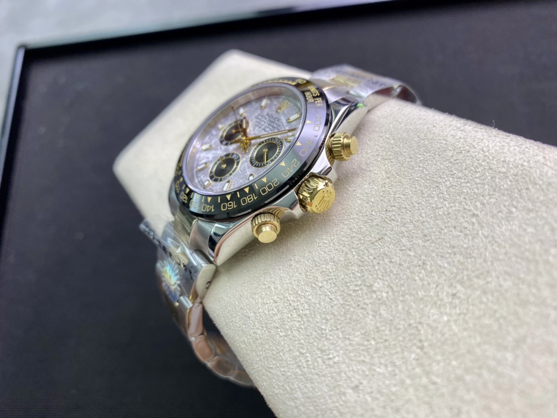 SK Factory 劳力士Rolex 迪通拿シリーズ 陨石盘超強冰蓝夜光腕時計