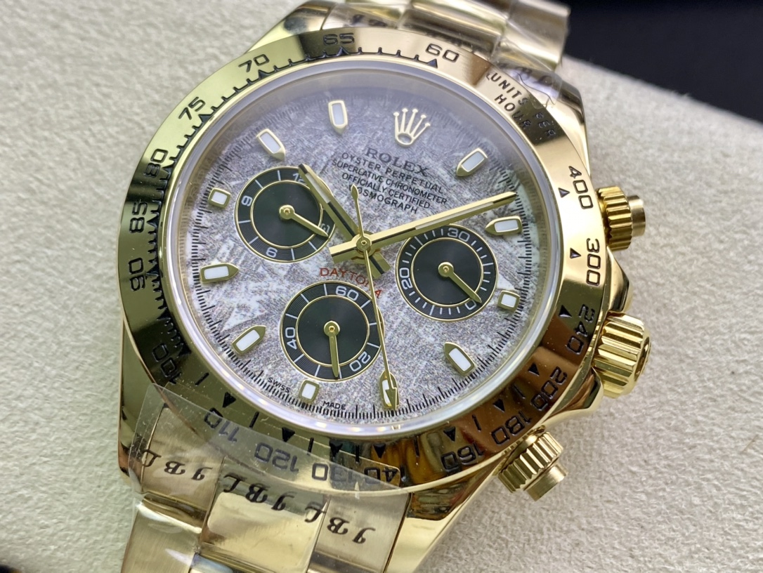 SK Factory 劳力士Rolex 迪通拿シリーズ 陨石盘 夜光腕時計