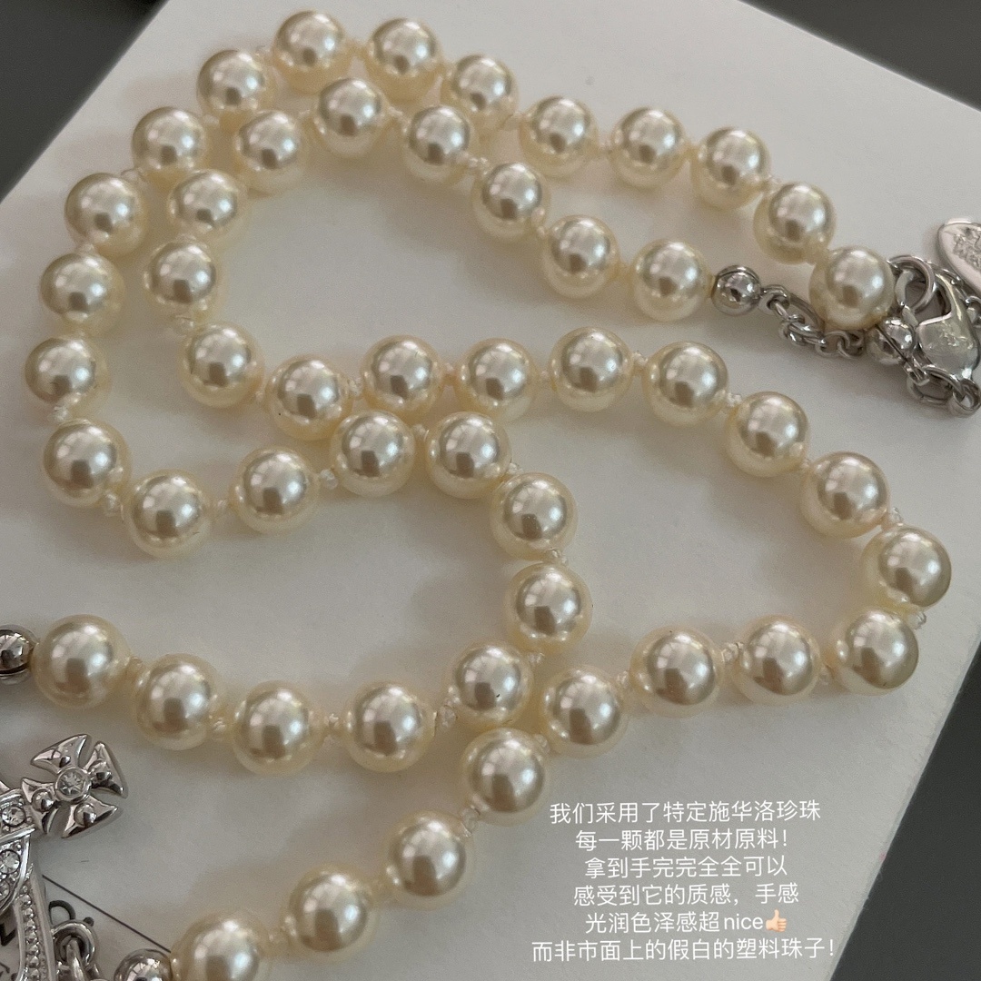 项链 银色金色可选 高品质 细节如图【VivienneWestwood】宝宝,什么是快乐星球,来,这