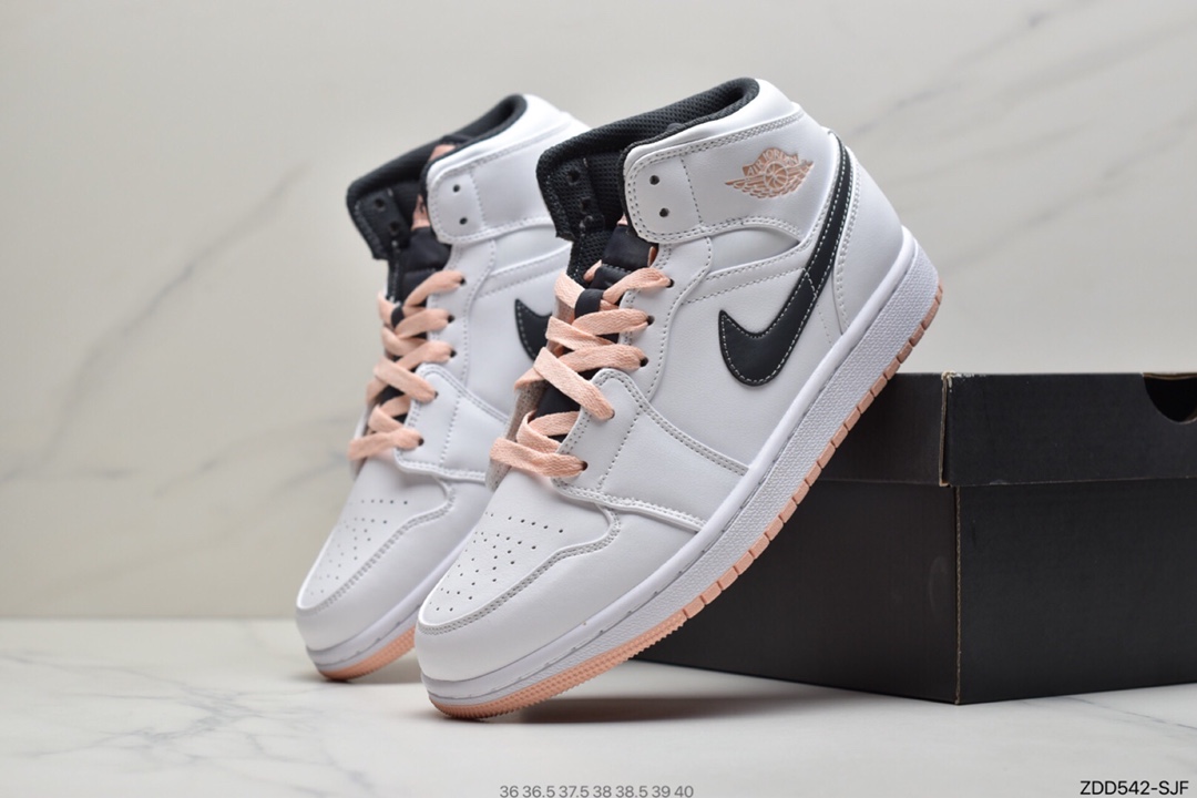 230 Air Jordan 1 Mid AJ1乔1中帮文化篮球鞋 554725-180