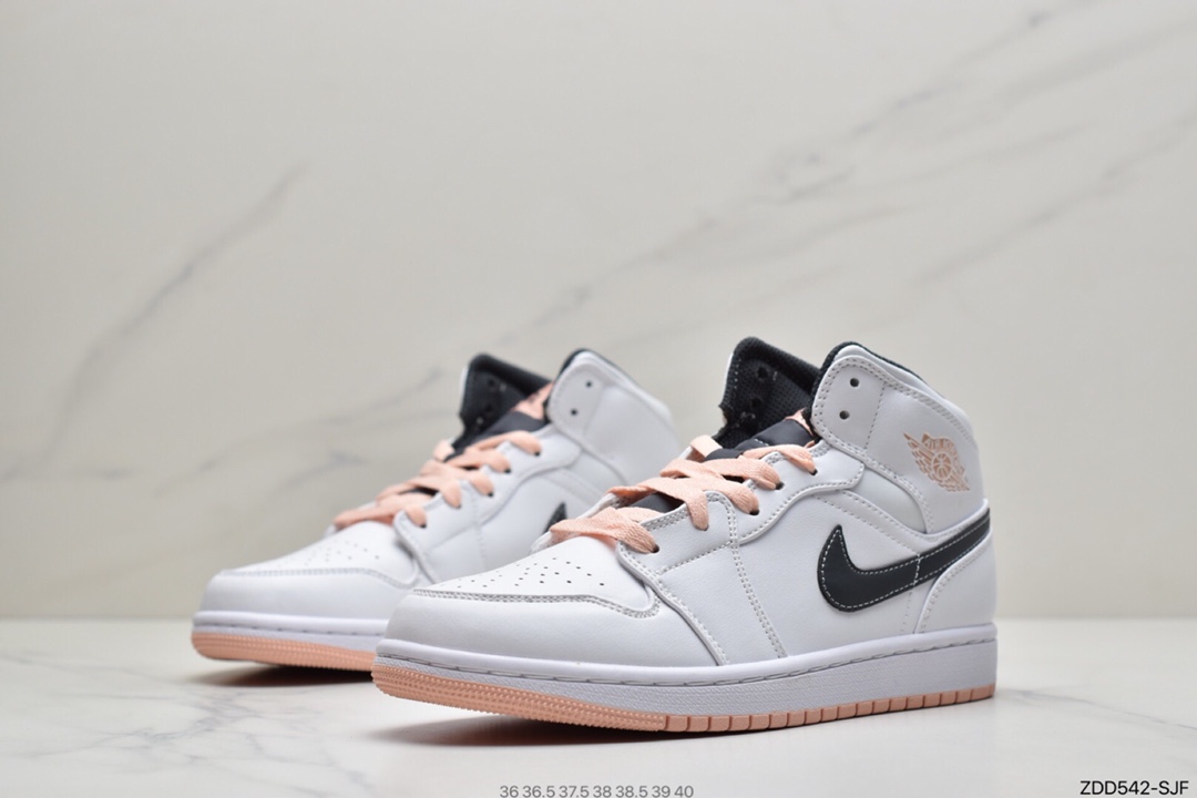 230 Air Jordan 1 Mid AJ1乔1中帮文化篮球鞋 554725-180
