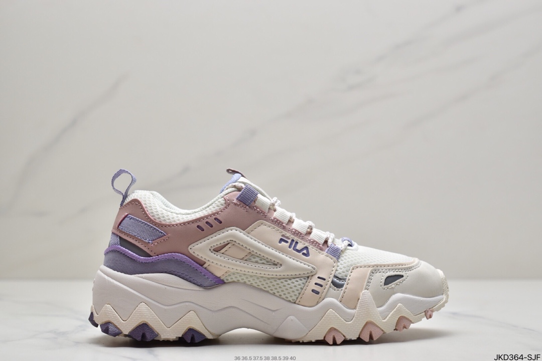 160 斐乐 FILA OAKMONT老爹鞋2020新款休闲鞋运动鞋女征峰者 F12W011115FBK