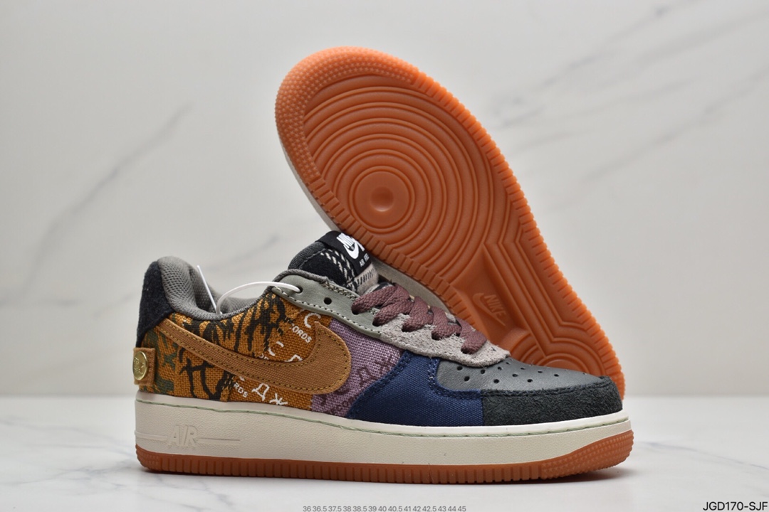 180 Travis Scott x Force 1 Low  “Cactus Jack” 重磅联名 空军一号 CN2405-900