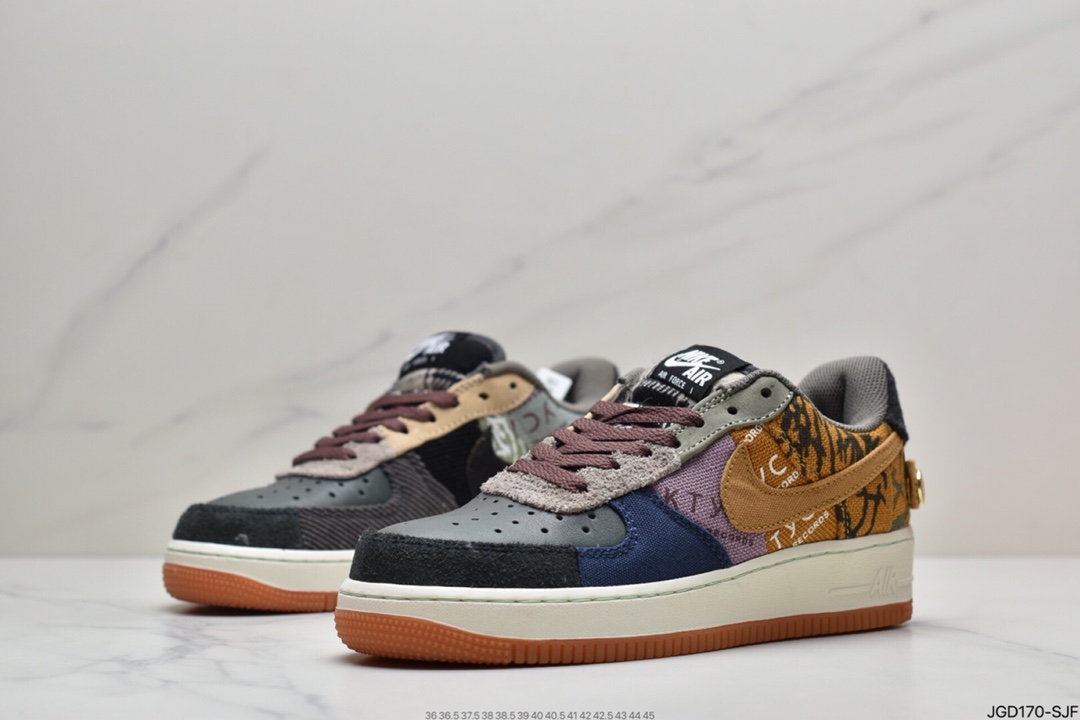 180 Travis Scott x Force 1 Low  “Cactus Jack” 重磅联名 空军一号 CN2405-900