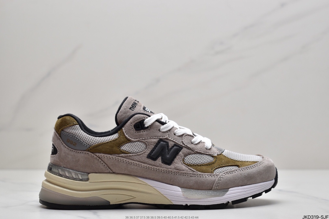 160 Studio FY7 x NB新百伦New Balance Made in USA M992系列美产血统经典复古休闲运动百搭老爹跑步鞋 M992EA