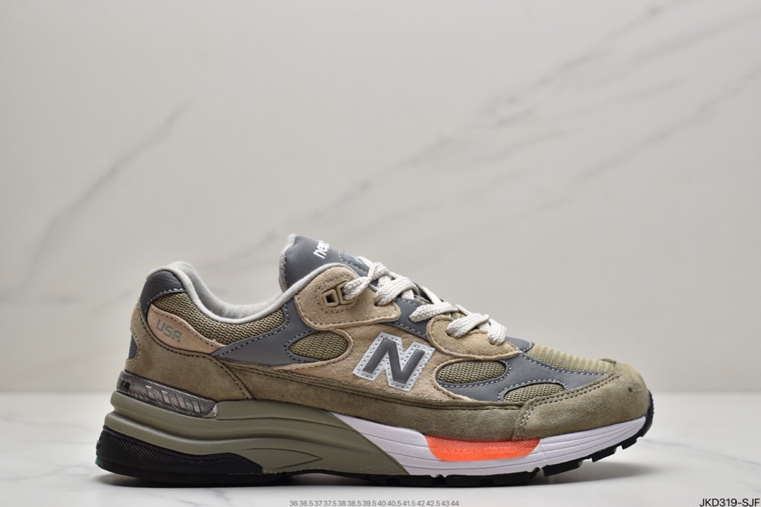 160 Studio FY7 x NB新百伦New Balance Made in USA M992系列美产血统经典复古休闲运动百搭老爹跑步鞋 M992EA