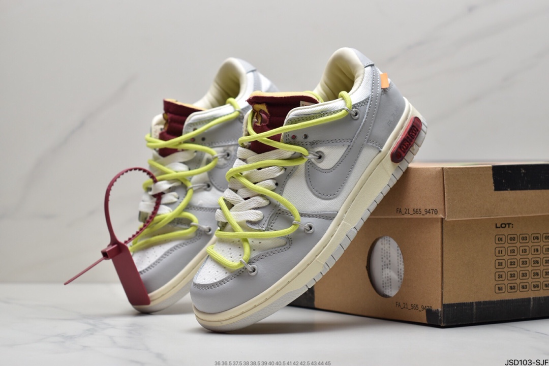 200 Off-White x Nike SB Dunk Low ”The 50”OW联名  DM1602