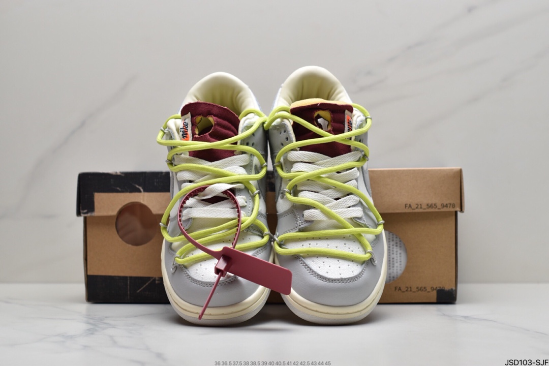 200 Off-White x Nike SB Dunk Low ”The 50”OW联名  DM1602