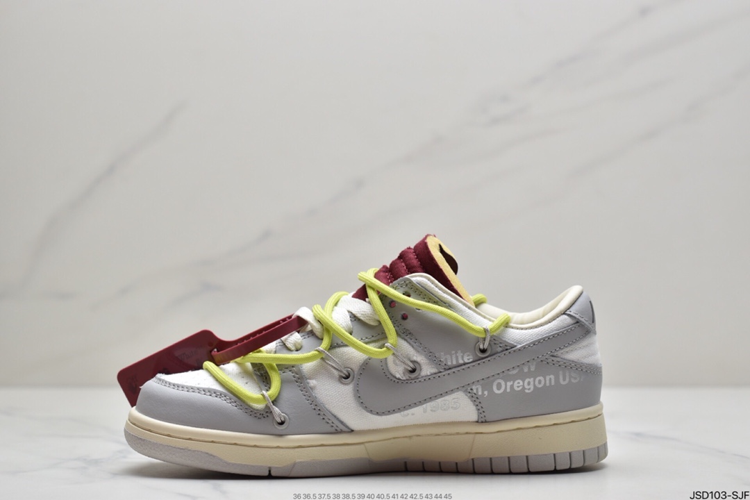 200 Off-White x Nike SB Dunk Low ”The 50”OW联名  DM1602