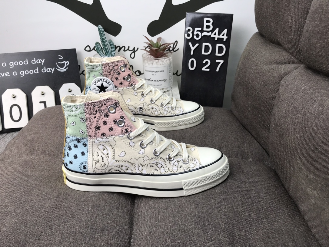 真标版本带半码CONVERSE 匡威169881C 潮流百搭耐磨防滑高帮休闲帆布鞋YDD027_莆鞋网_莆田鞋_莆田安福_电商城市场_商贸城小镇_莆鞋网
