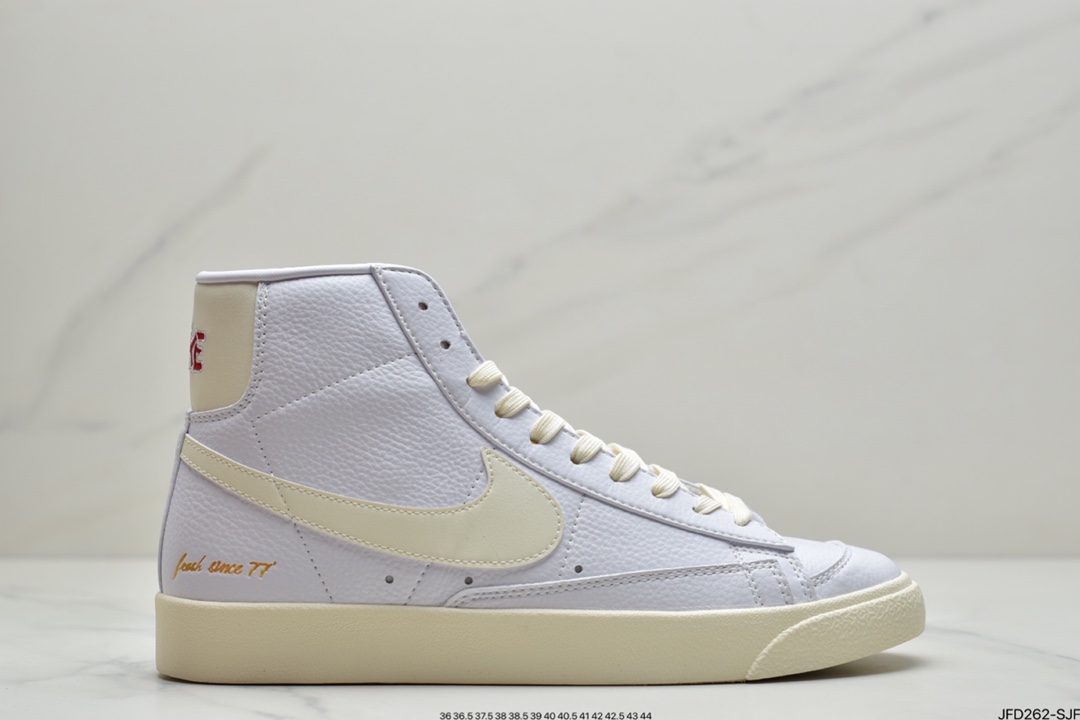 170 耐克NK Blazer Mid ’1977 Vintage”Sketch Pack”经典开拓者高帮百搭休闲运动板鞋BQ6806-108