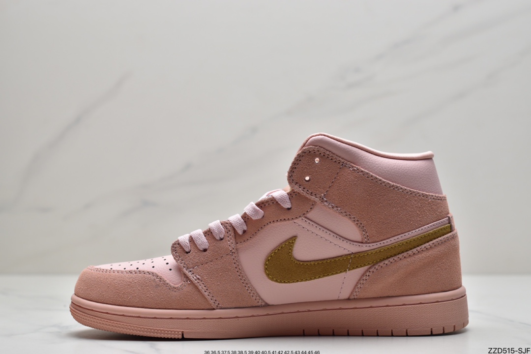 250 乔丹  Air Jordan 1 Mid  美国 蓝红白色 Jordan Brand 发布了以“美国”为主题852542-600