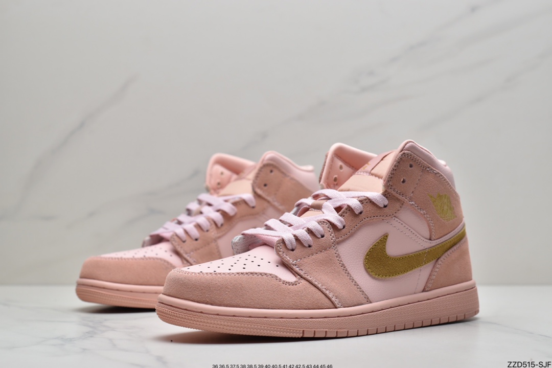250 乔丹  Air Jordan 1 Mid  美国 蓝红白色 Jordan Brand 发布了以“美国”为主题852542-600
