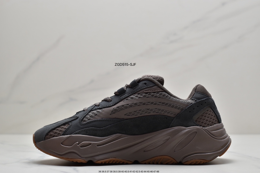 280 阿迪达斯Adidas Yeezy Boost 700 V2”Ash Geode”700V2椰子系列增高GZ0724