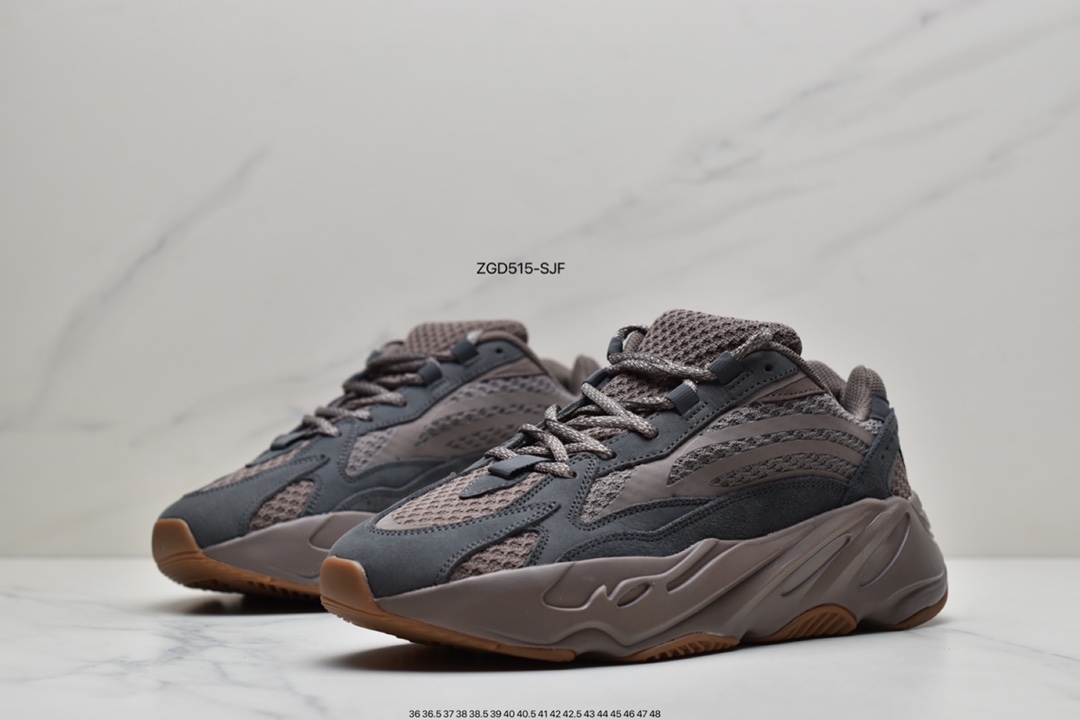 280 阿迪达斯Adidas Yeezy Boost 700 V2”Ash Geode”700V2椰子系列增高GZ0724