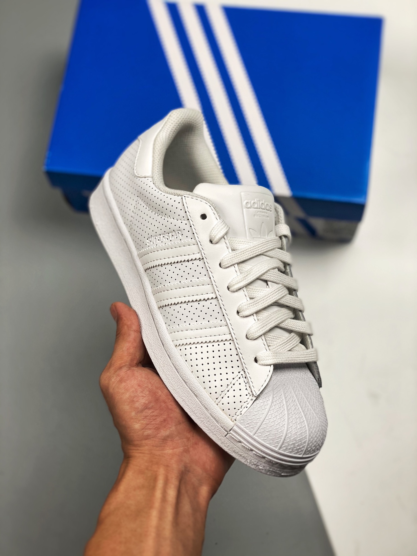 Adidas Originals SUPERSTAR con puntos negros y blanco, pedido auténtico de canal, precio especial de beneficio 👏👏, cl…