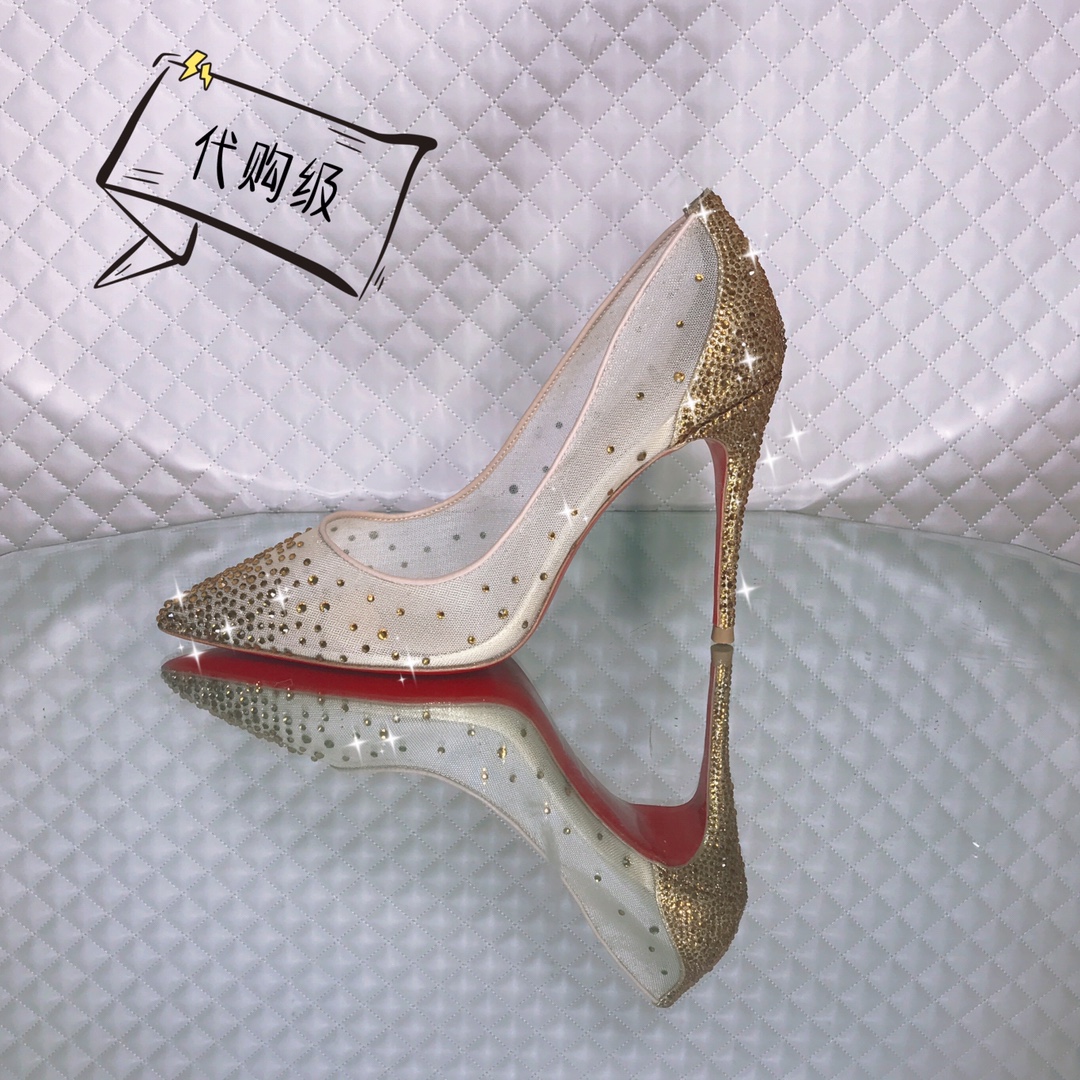 NO:336503,High-end custom diamond classic series!  H10Cm, size 35-42..9033-.Gold bottom gold imitation diamond, official website synchronization Standard European code Reference:9033- Color:gold/gold Material:fishnet/diamond Lining:goat leather Heel height:10Cm Sole:leather sole Size:EUR 34-42 (US 4-11):,,christian louboutin,gold19860909高端订制 钻石精典款系列！ H10Cm,尺码35-42码..9033-.金底黄金仿奥钻,官网同步 标准欧码 Reference:9033- Color:gold/gold Material:fishnet/diamond Lining:goat leather Heel heigh:10Cm Sole:leather sole Size:EUR 34－42（US 4一11) :,,christian louboutin,gold,Women's Shoes