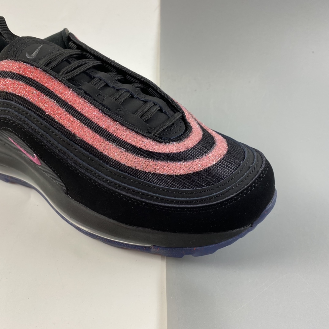 P260  NIKE Air Max 97 Golf 高尔夫球鞋经典跨界灯芯绒子弹头气垫跑鞋 DB4698-001