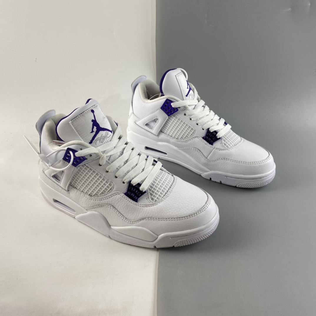 P380  Air Jordan 4 “Court Purple”AJ4 乔4白紫 CT8527-115
