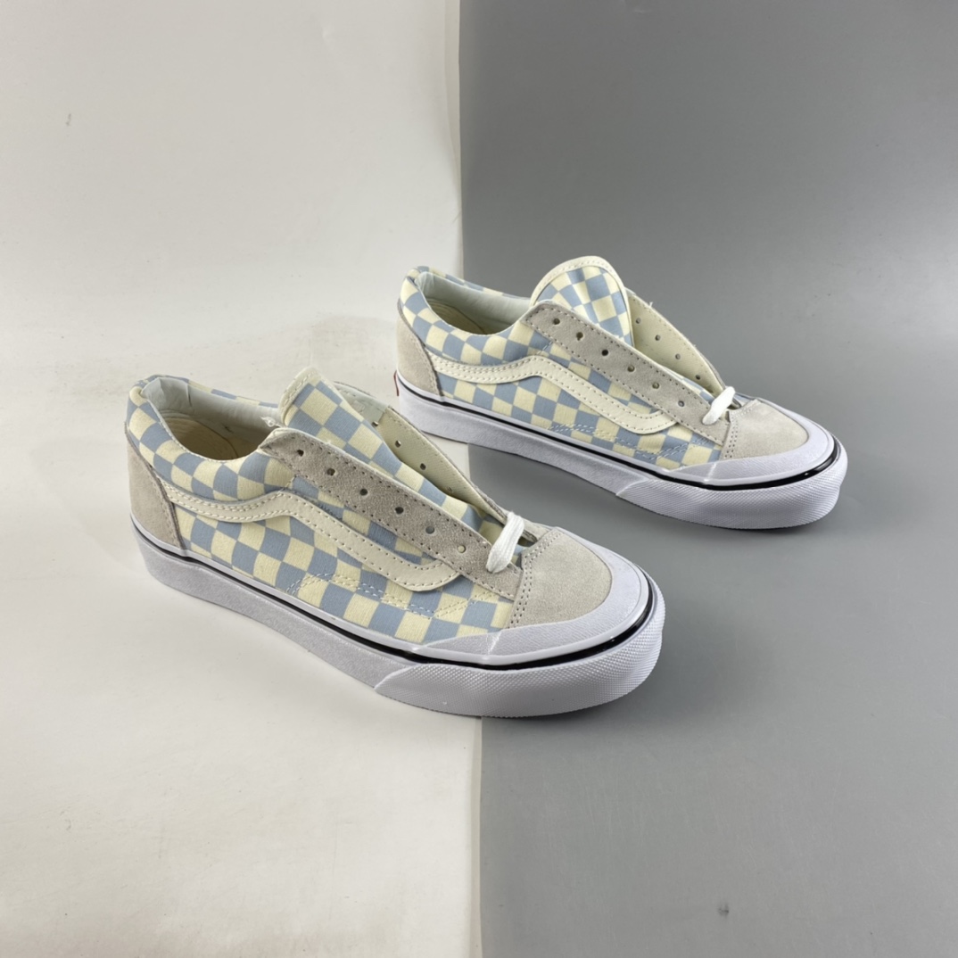 P150  Vans Style 36 Decon SF 万斯棋盘格奶蓝包头杀人鲸 VN0A3MVLK0A