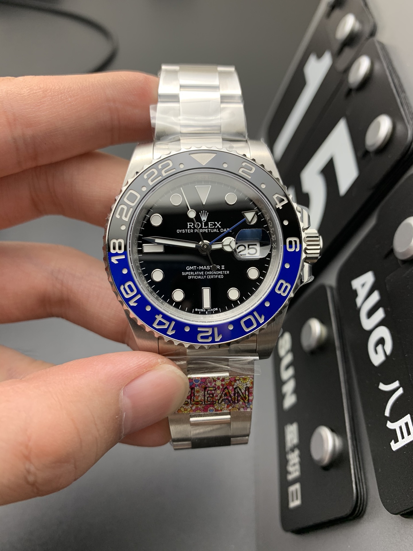 Rolex C 蓝黑格林尼治