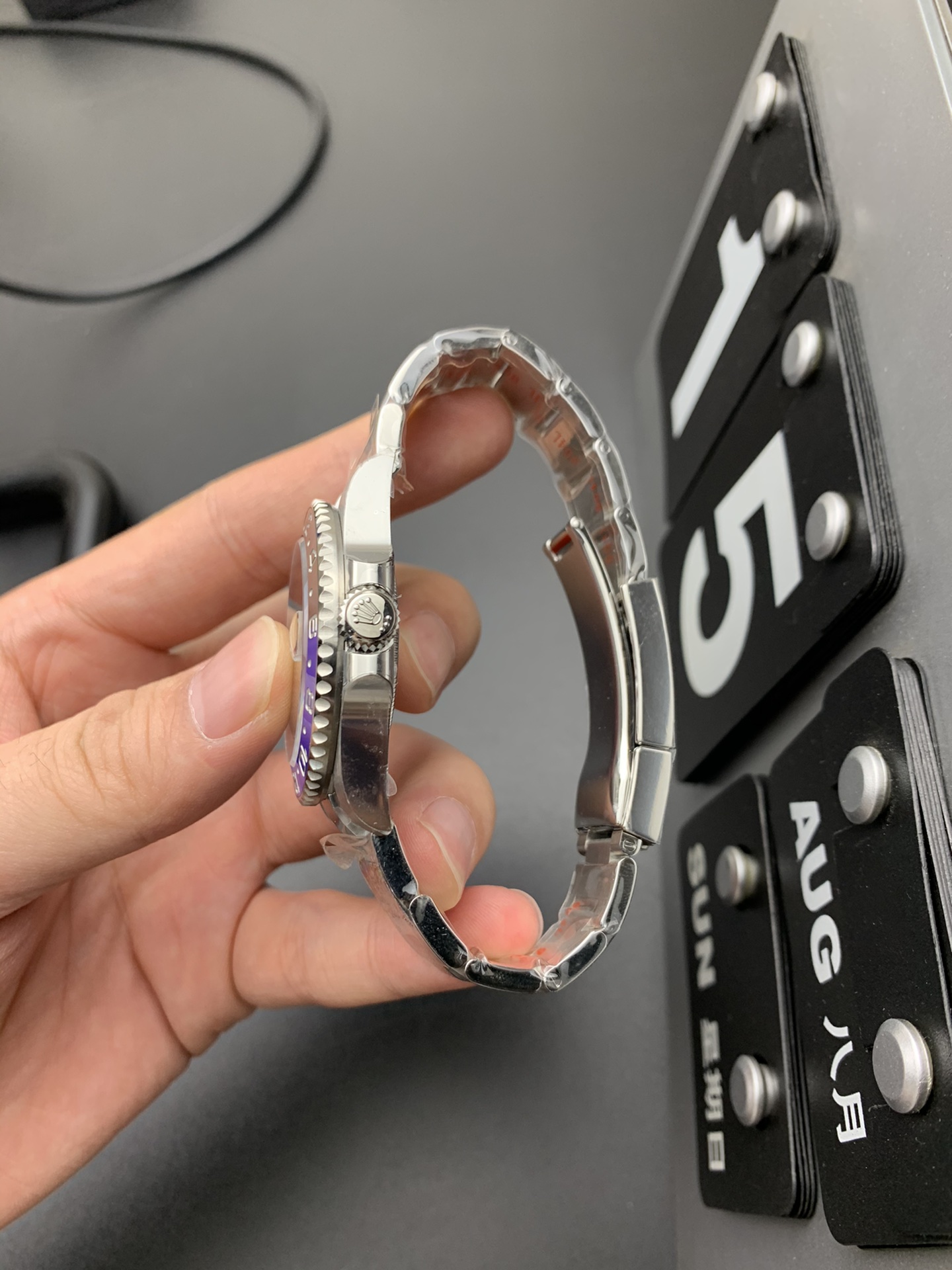 Rolex C 蓝黑格林尼治