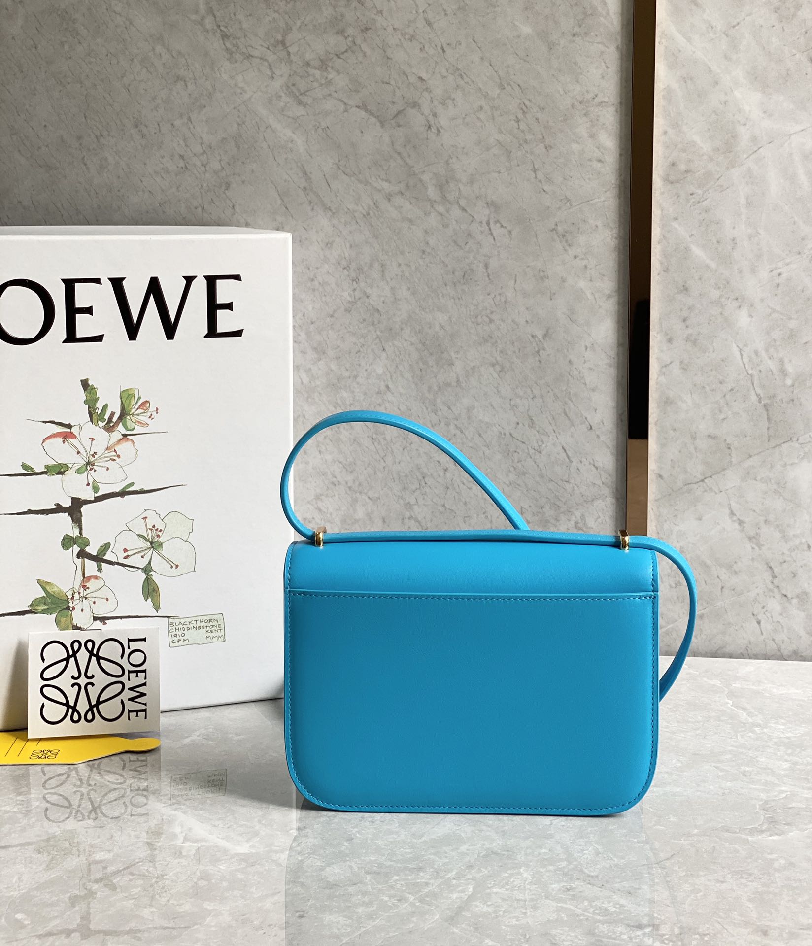 LOEWE罗意威 最新款Goya Bag 小号蓝色0666