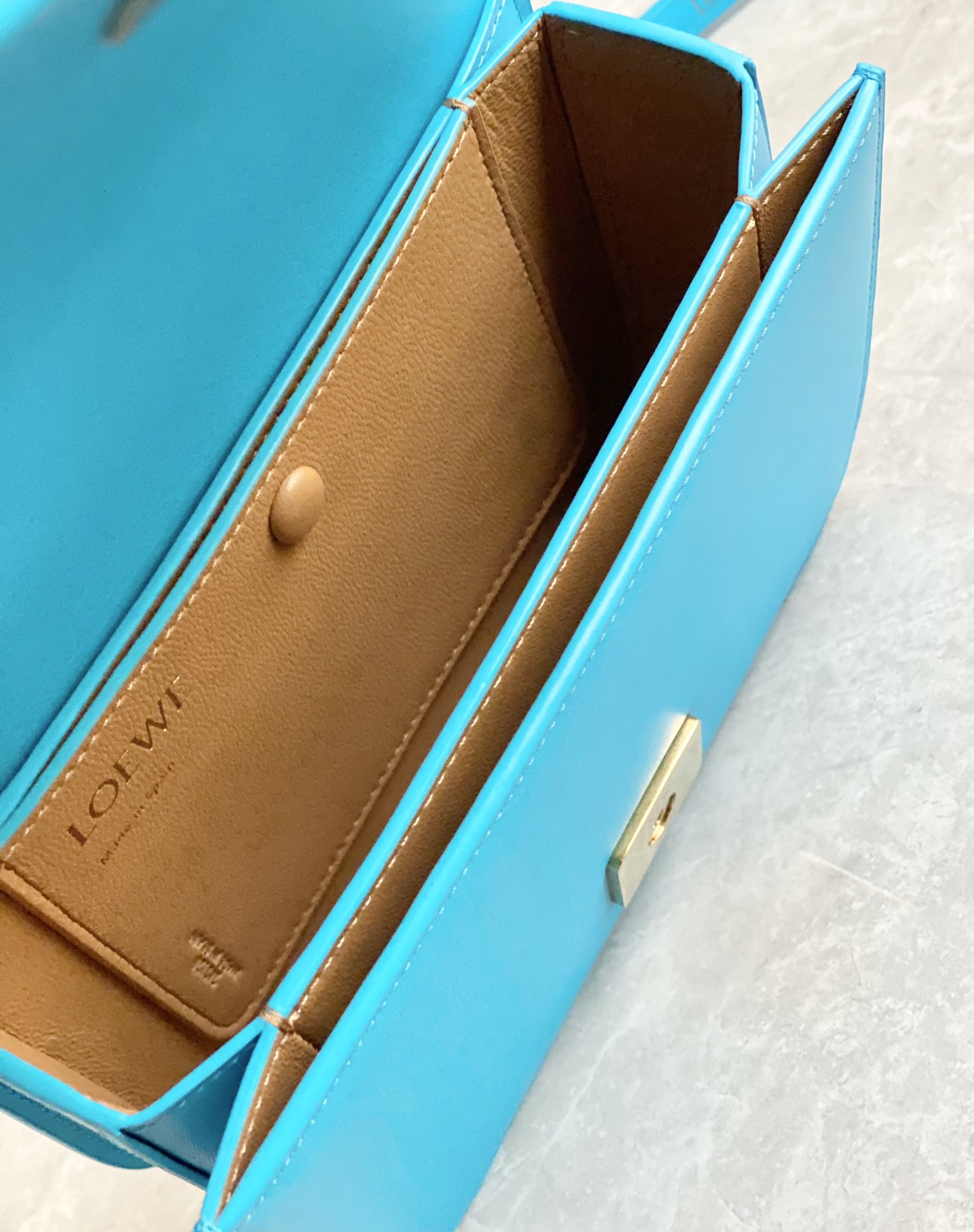LOEWE罗意威 最新款Goya Bag 小号蓝色0666