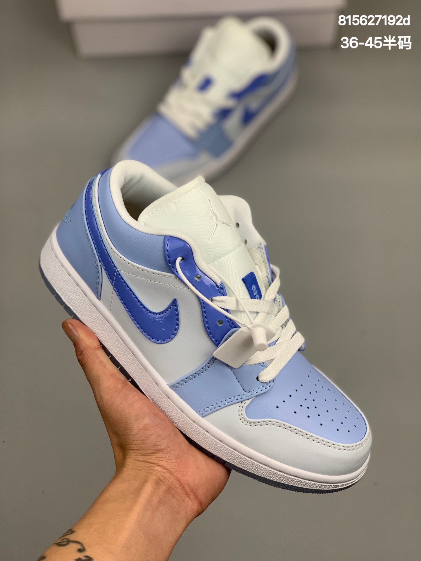 
耐克 Nike Air Jordan 1 Low 雾霾蓝 AJ1 乔1 低帮复古文化百搭休闲运动篮球鞋 
货号：DM5442
尺码:36-45半码
编码:815627192d