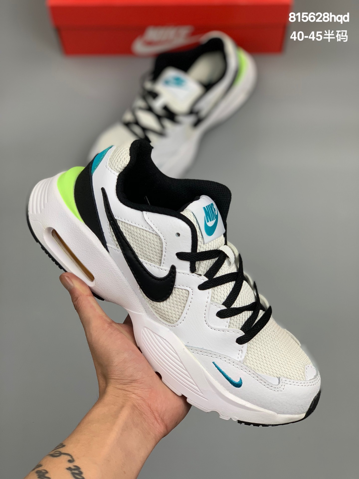 
真标半码  Nike Air Max Fuslon 夏季网面休闲透气慢跑鞋 货号：CJ1670 
尺码：40 40.5 41 42 42.5 43 44 45
编码:815628hqd