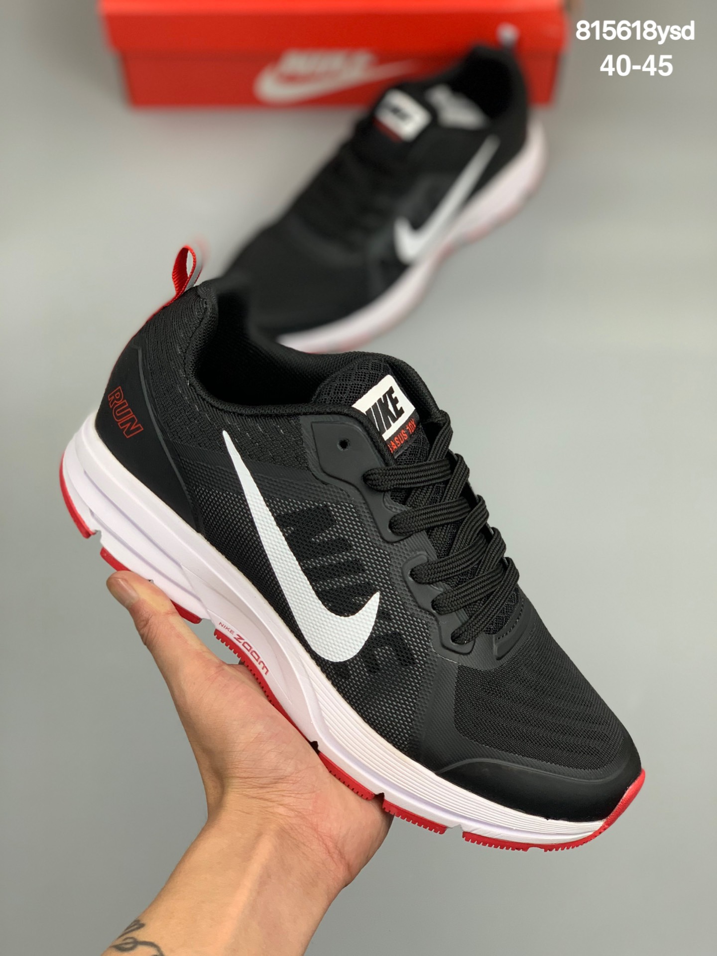 
耐克Nike Air Pegasus+10X男鞋 #采用透气网织材质#内嵌反光革料效果飞马系列马拉松休闲运动慢跑鞋 
货号:809288  
尺码:40-45
编码:815618ysd