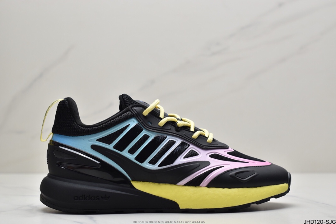 190 阿迪达斯AD Originals ZX 2K Boost 2.0采用科技风设计GZ9087
