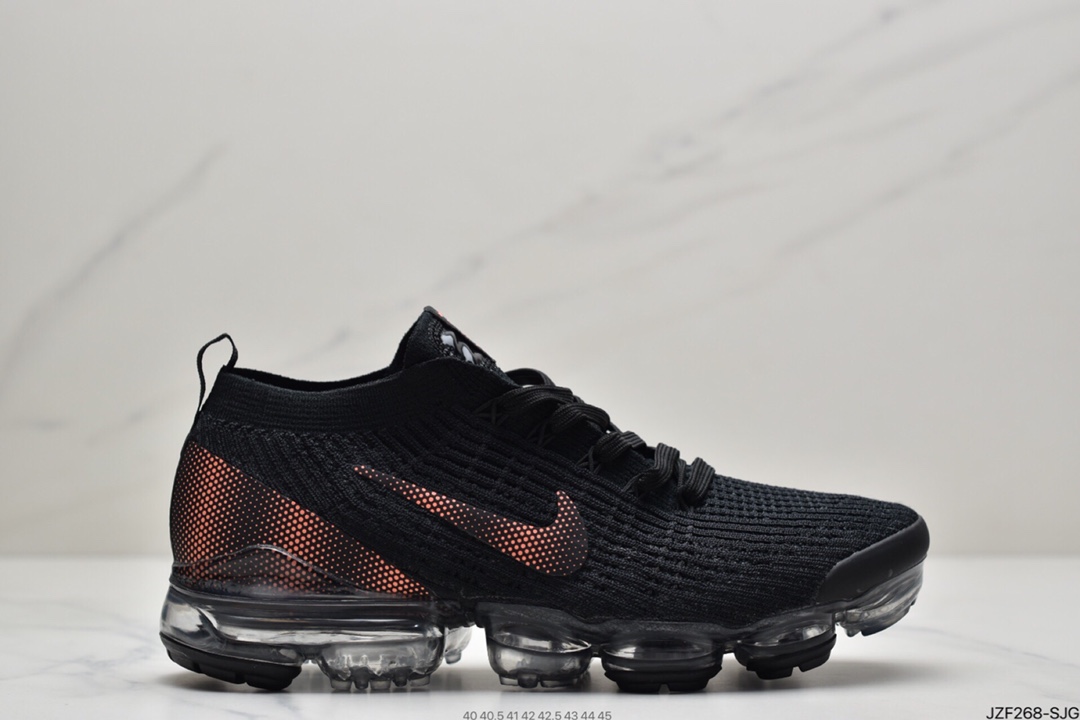 145 耐克Nike Air VaporMax Flyknit 3.0 三大代气垫搭百慢跑鞋 CW5643-100
